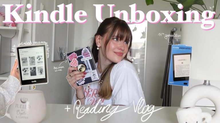 I got a Kindle Paperwhite 💌 full review + a reading vlog ✨