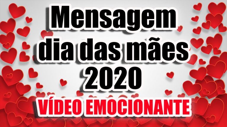 MENSAGEM DIA DAS MÃES 2020 (EMOCIONANTE) 💓 OBRIGADO MÃE 💓