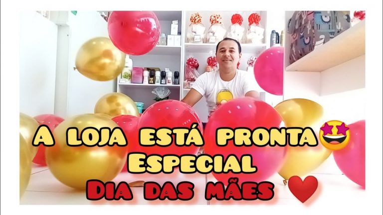 NOSSA LOJA TA PRONTA PARA O DIA DAS MÃES 😍| FIZEMOS A DECORAÇÃO DA LOJA TUDO SIMPLES |FICOU SHOW 🤩