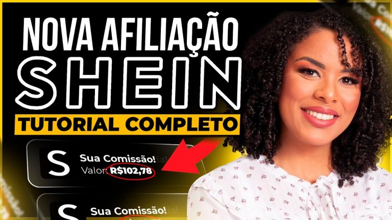 AFILIADO SHEIN: NOVO PROGRAMA de AFILIADO SHEIN 2024 | COMO se CADASTRAR AFILIADO SHEIN | Tutorial