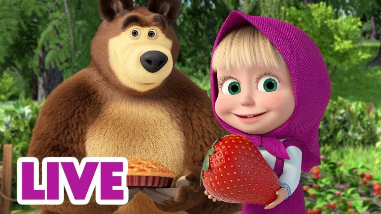 🔴 AO VIVO 👱♀️🐻 Masha e o Urso ☀️📅 Uma vez no meio de agosto 😎 Masha and the Bear LIVE