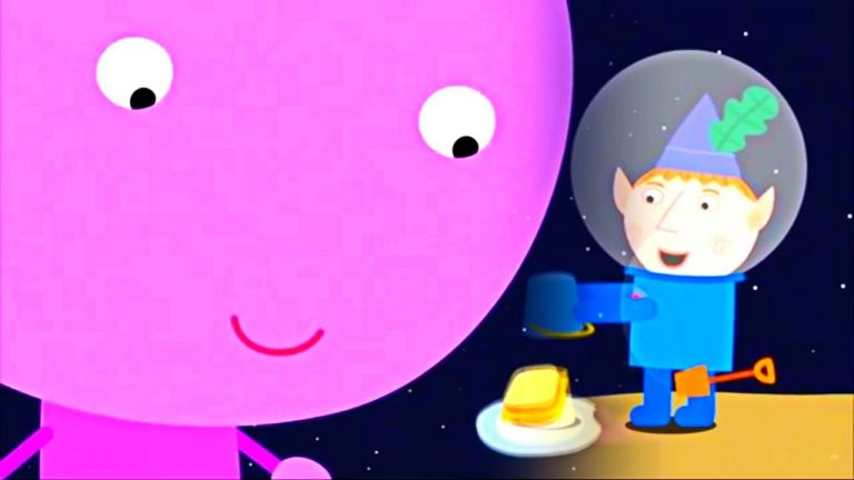 Ben And Holly's Little Kingdom ! Picnic On The Moon !