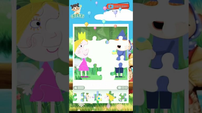Ben and holly's little kingdom 😍| Puzzle Little kingdom #funny #puzzle #jigsaw #littlekingdom