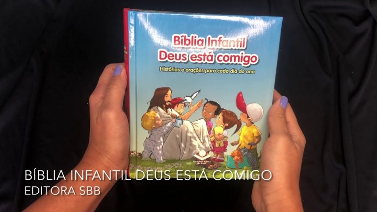 Bíblia Infantil Deus está comigo | Livraria 100% Cristão