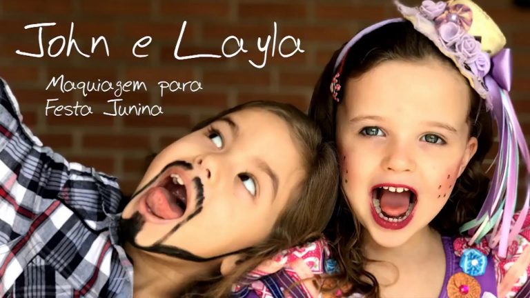 🔥 COMO FAZER MAQUIAGEM INFANTIL PARA FESTA JUNINA (GÊMEOS) | JOHN E LAYLA