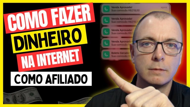 COMO GANHAR DINHEIRO NA INTERNET [COMO AFILIADO]