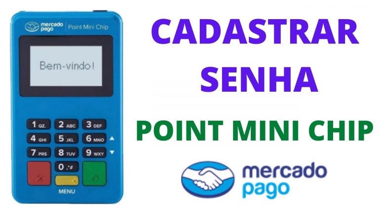 Como Cadastrar uma Senha na Point Mini Chip do Mercado Pago 2022