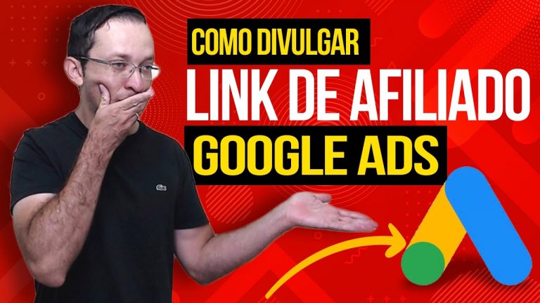 Como Inserir Link de Afiliado no Google Ads