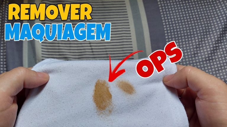 Como remover mancha de maquiagem ( base) de roupas e tecidos, muito fácil e simples