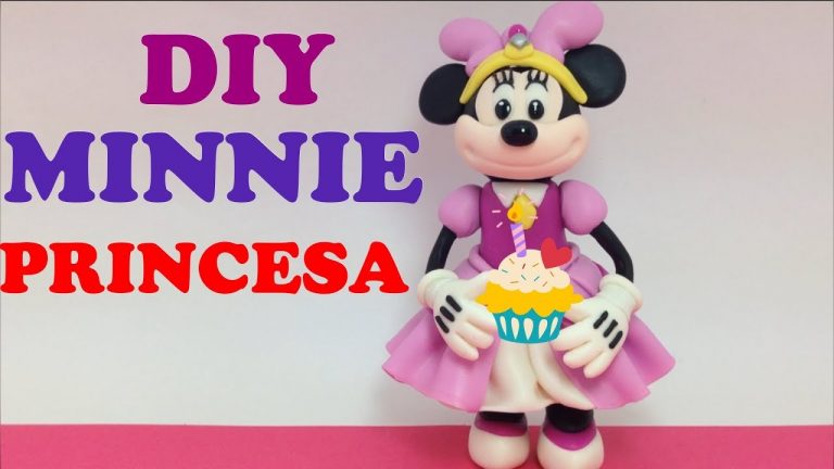 DIY ( Minnie Princesa) de BISCUIT – PASSO A PASSO