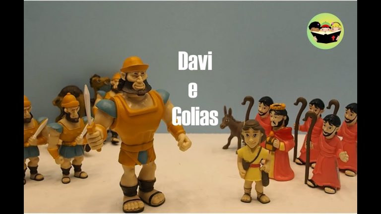 Davi e Golias – Aprendendo a Bíblia Brincando com Meus Heróis – Bible Toys