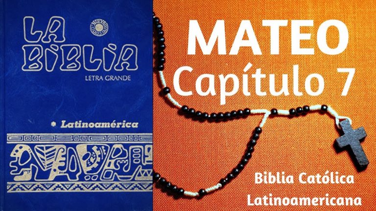 ❤️✝️ Evangelio SEGÚN MATEO Capítulo 7 | Biblia CATÓLICA  Latinoamericana