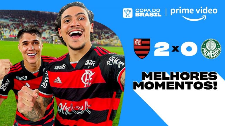 FLAMENGO 2 X 0 PALMEIRAS! | Melhores Momentos | Copa do Brasil 2024