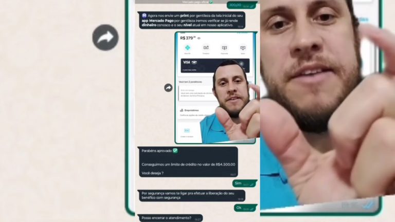 GOLPE DO AUMENTO DE LIMITE DE CRÉDITO NO MERCADO PAGO.