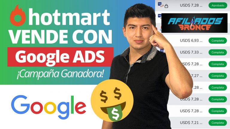 💰GOOGLE ADS para HOTMART con “Página de Venta del Productor“ 😱 (Primera Venta Hotmart 2023)