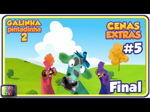 Galinha Pintadinha DVD 2 | Cenas Extras: Final – Galinhas e a Vaca Louca