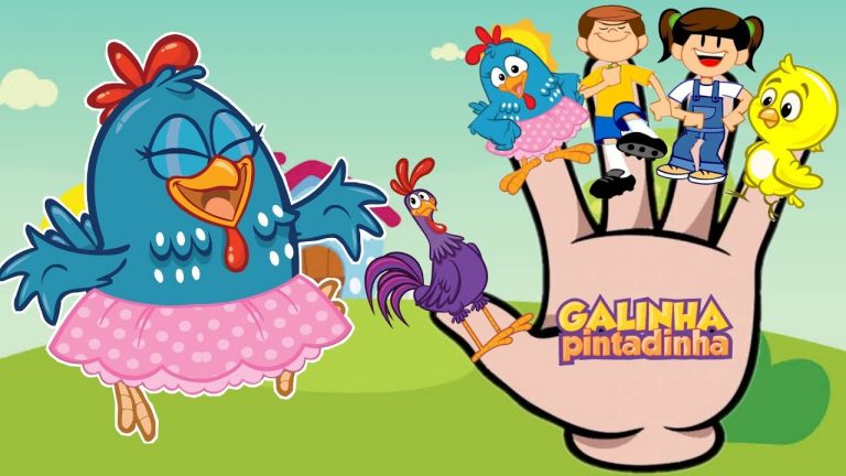 Galinha Pintadinha em Família dos dedos/ Finger Family Nursery Rhymes and Kids Song