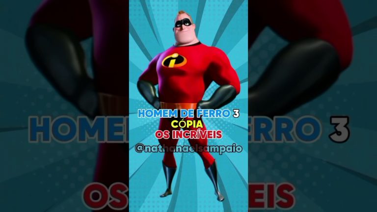 HOMEM DE FERRO 3 CÓPIA OS INCRÍVEIS #osincríveis #homemdeferro #disney #pixar #marvel