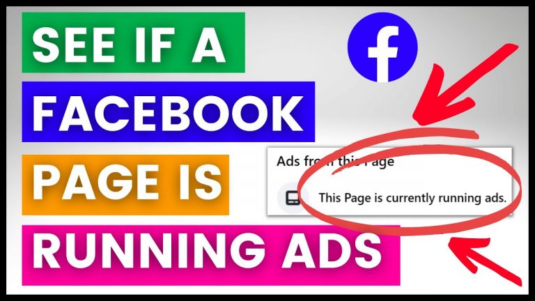 How To See If A Facebook Page Is Running Facebook Ads? [in 2024]