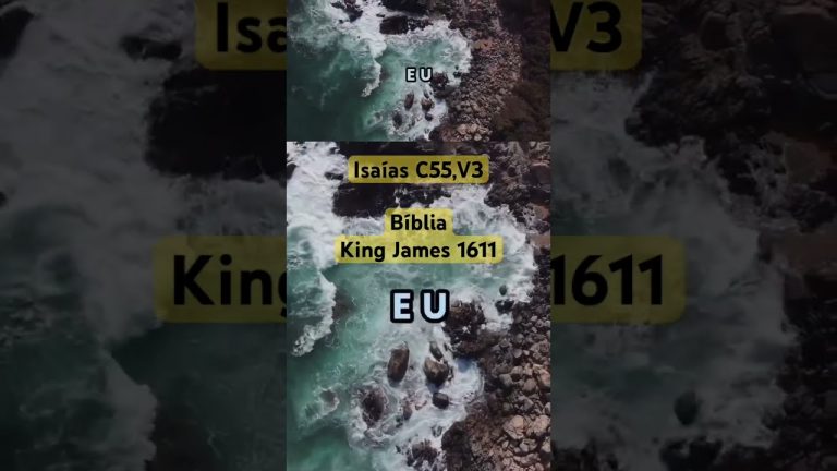 Isaís C55,V3 – Bíblia King James 1611 #biblia