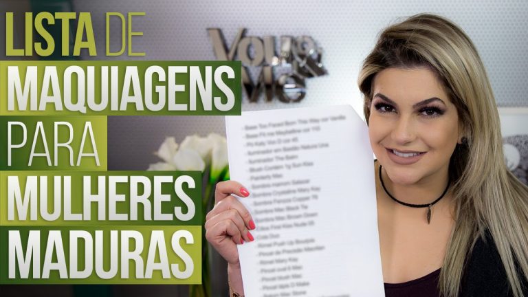 LISTA DE MAQUIAGENS PARA MULHERES MADURAS POR ALICE SALAZAR