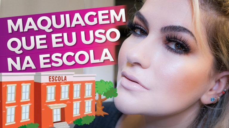 MAQUIAGEM QUE EU USO PARA IR NA ESCOLA POR ALICE SALAZAR