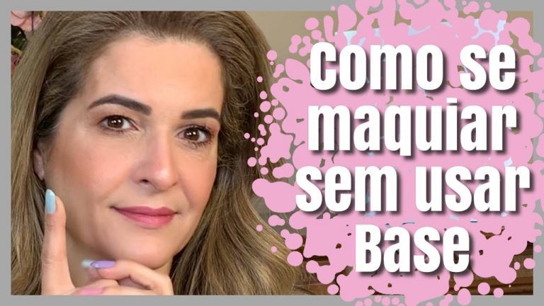 Maquiagem sem usar base – Pele madura