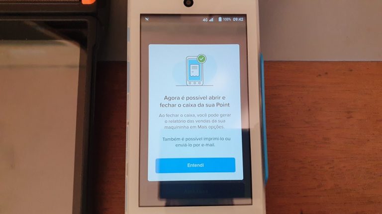 Máquina Smart Mercado Pago Point tenhe agora Abertura de caixa e Fechamento 😳