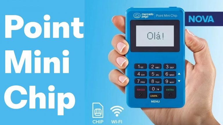 Maquininha Point Mini Chip – Mercado Pago: Como configurar