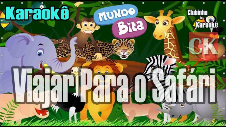 Mundo Bita – Viajar para o safári – Karaokê (você que canta)