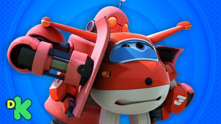 O robô gigante da ilha Jeju | Super Wings | Discovery Kids Brasil