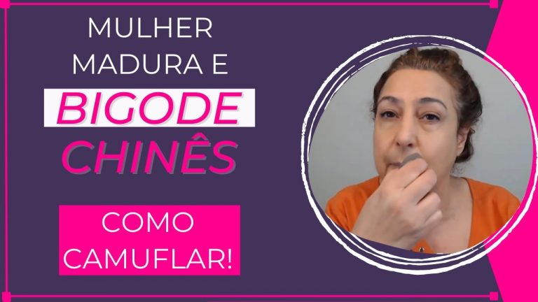 Passo a Passo Para Mulher Madura Camuflar o BIGODE CHINÊS! | Katarina Poladian