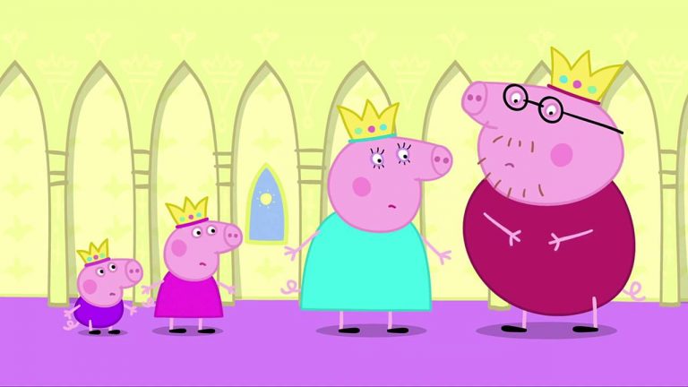 Peppa Pig   A Princesa Sonolenta   Em Portugues do  Brasil S1E36   Completo