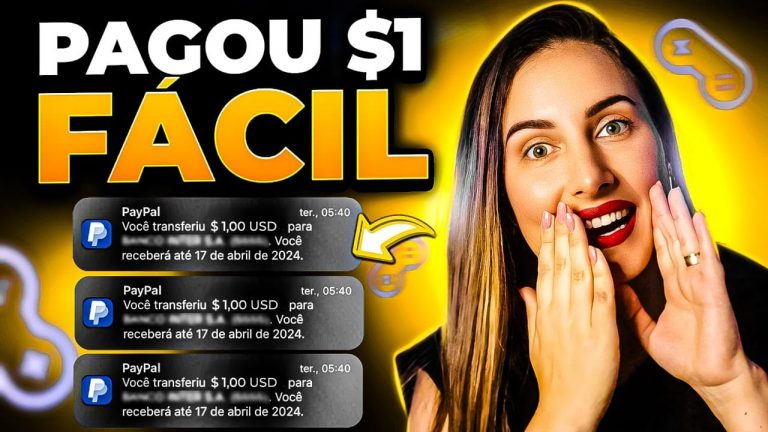 🔥[SAQUE $1 TODO DIA] Site Pagando Rápido Pra Iniciante Ganhar Dinheiro Extra Online #Gcloot