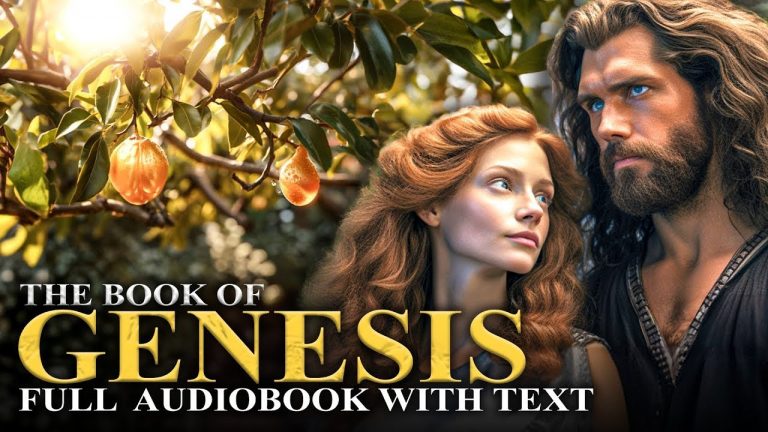 THE BOOK OF GENESIS (KJV) 📜 Story of Creation to Joseph | Full Audiobook With Text