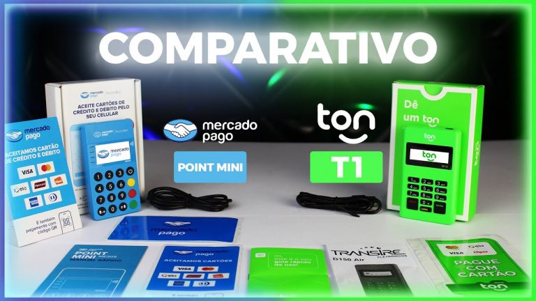 TON T1 OU POINT MINI NFC DO MERCADO PAGO ? QUAL A MELHOR MAQUINA DE CARTÃO (COMPARATIVO COMPLETO)