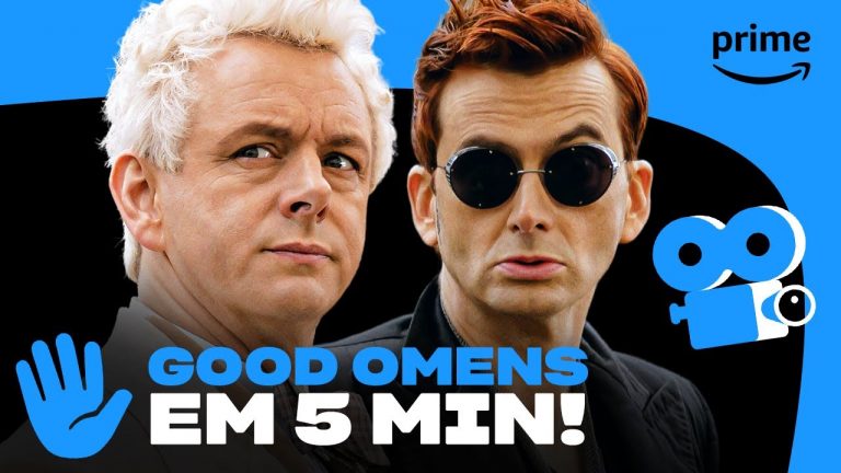 TUDO QUE VOCÊ PRECISA SABER PRA 2ª TEMPORADA DE GOOD OMENS! | #5Minutim