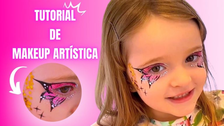 (TUTORIAL) Bebelplay faz uma maquiagem artística simples e infantil para o carnaval.