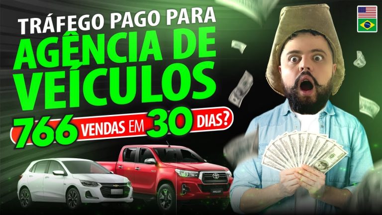 Tráfego Pago para Agências de Veículos – RESULTADOS 30 DIAS – INCRÍVEL. Dinheiro na CERTA. Assista