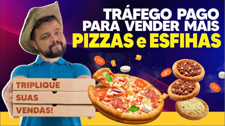 Tráfego Pago para vender mais Esfirras(Pizza) no seu Delivery. Venda até R$1.000 por DIA. Assista