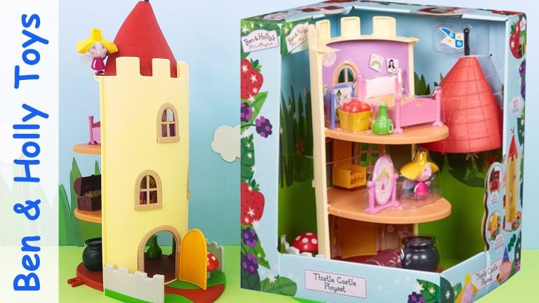 Unpack Thistle Castle Play Set Ben & Holly Little Kingdom All episodes 2017