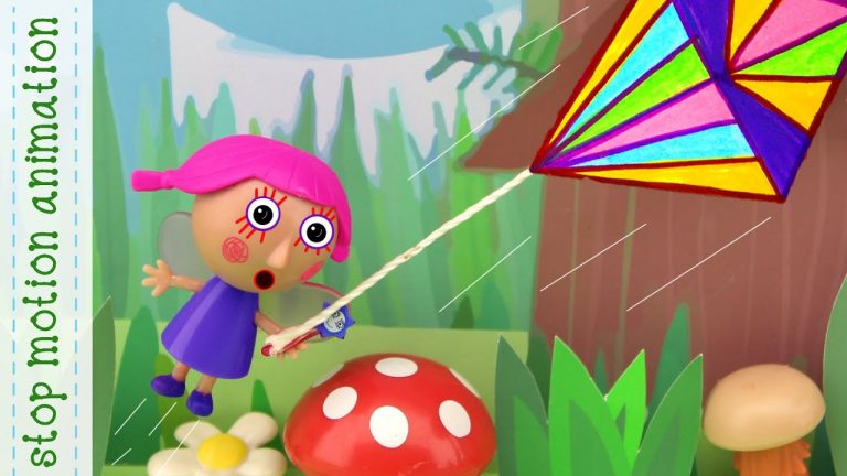 Violet stuck on a tree, Ben and Holly Little Kingdom 2020