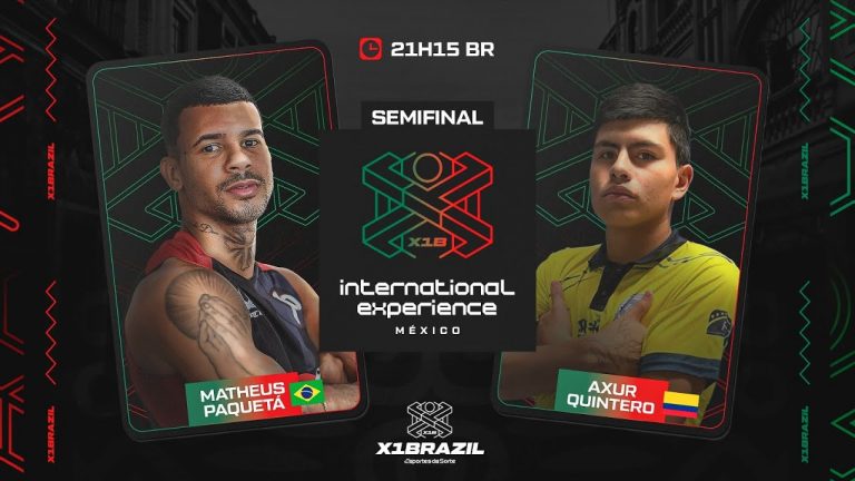 X1 BRAZIL INTERNATIONAL EXPERIENCE – MATHEUS PAQUETÁ (BRASIL) X AXUR (COLÔMBIA)