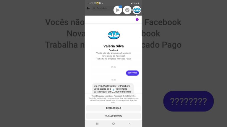 golpe mercado pago pelo Facebook