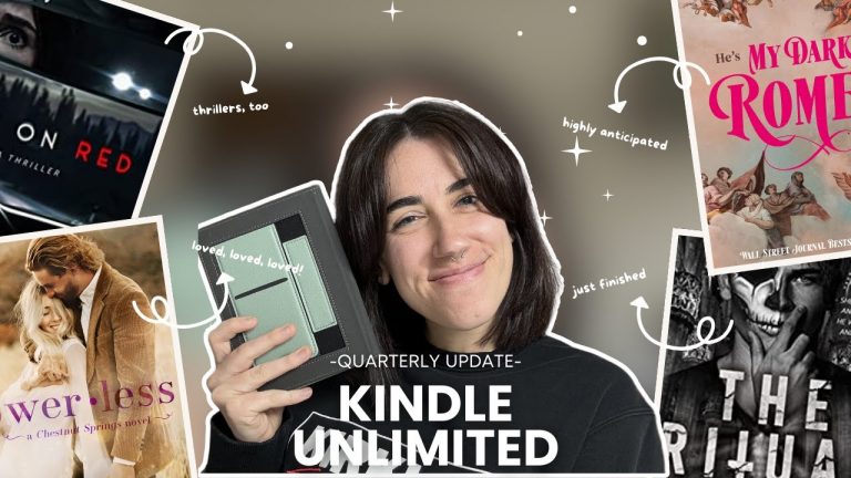 what books are STILL in my kindle unlimited library 🤡 (quarterly update)