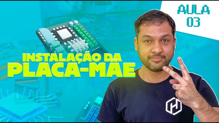 Instalação da placa-mãe e painel fronta do gabinete – Aula 03