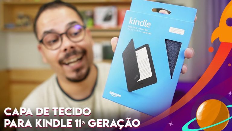 CAPA DE TECIDO PARA KINDLE 11ª GERAÇÃO: COMO PROTEGER KINDLE? (UNBOXING COMPLETO)