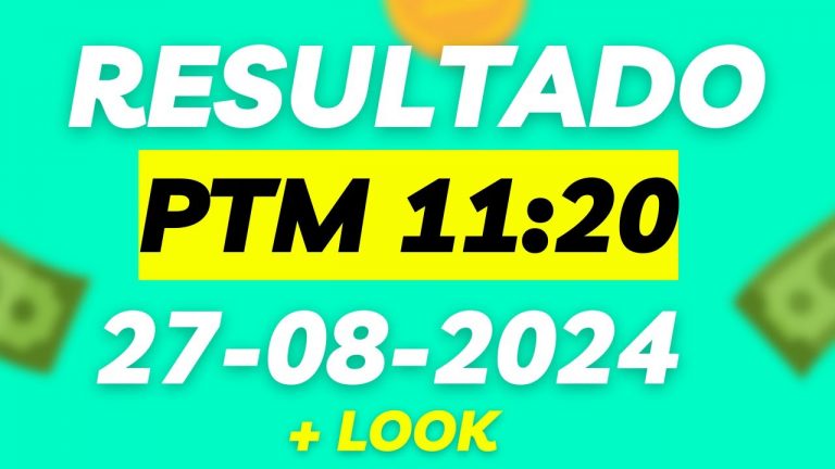 Jogo do bicho ao vivo – Resultado – ptm 27_08_2024