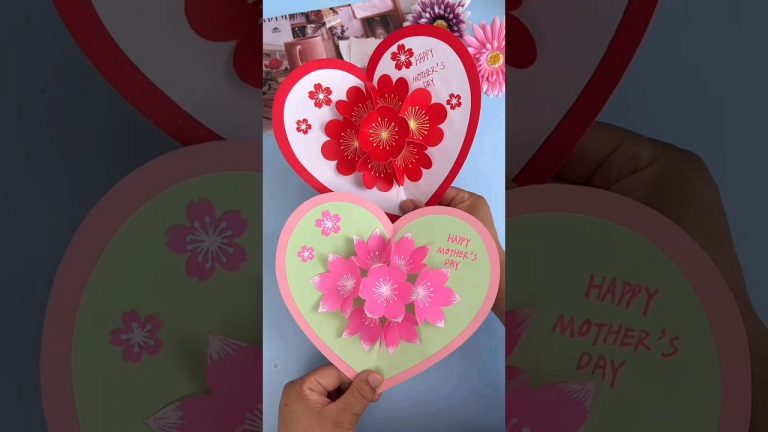 Mother day special Greeting card ♦️♦️ #greetingcard #shortsvideo #mothersday #youtubeshorts