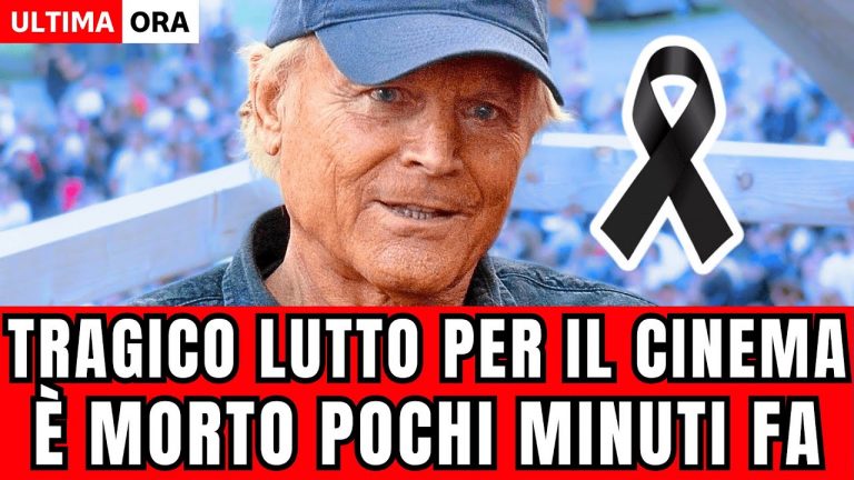 🔴 TRAGICO LUTTO NEL CINEMA ITALIANO: “È MORTO ALL'IMPROVVISO POCO FA…” FAN IN LACRIME